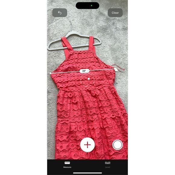 NWT ANTHROPOLOGIE MAEVE EYELET MIDI DRESS, $260 Sz 12 - Picture 8 of 12